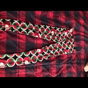 Lularoe Santa leggings